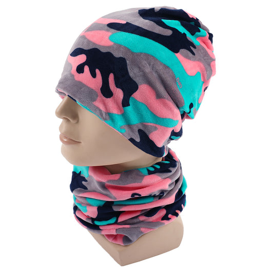 Gorro Tejido de Cuello Alto Espiral - Abrigo Versátil para Exteriores - Image 34