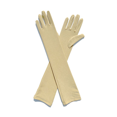 Guantes Elásticos de Seda Láctea para Mujer - Image 31