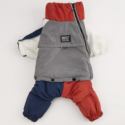 Abrigo Acolchado para Perros Medianos y Grandes - Diseño a Juego de Colores para Invierno - Image 7