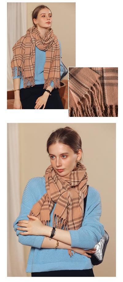 Bufandas de Cachemira con Estampados Modernos para Mujer - Image 20