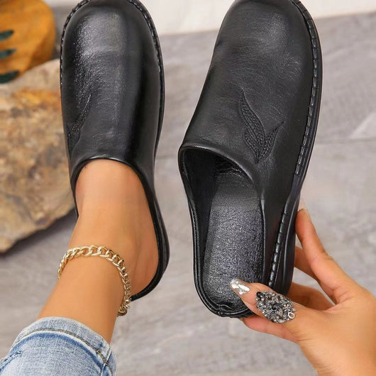 Pantuflas Slip-on Cómodas de Punta Redonda - Tallas Grandes - Image 2