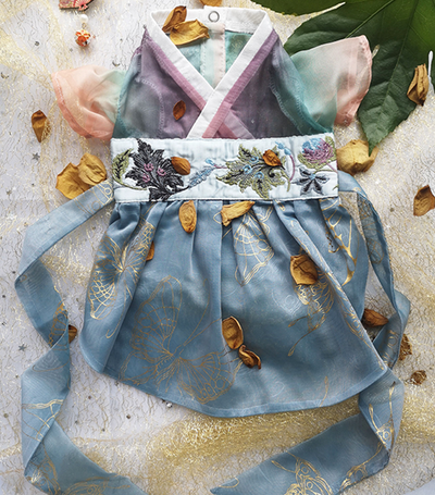 Ropa Hanfu Gato Primavera - Sección Delgada Anticaída - Image 10