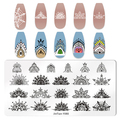 Placa de Estampado de Uñas Japonesa de Acero - Image 10
