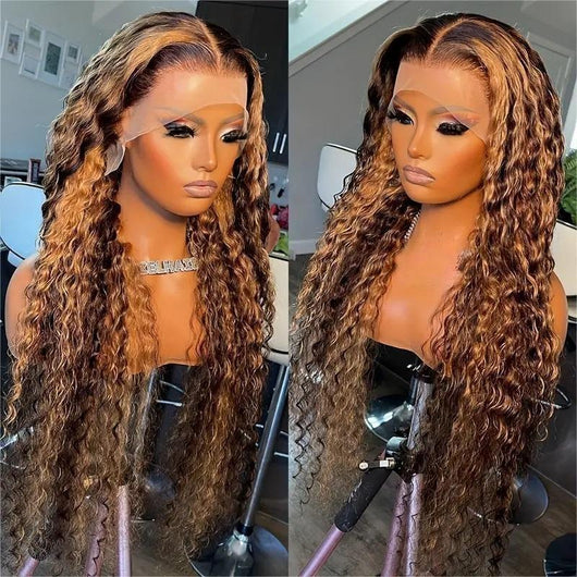 Peluca Frontal de Encaje 13x6 Ondas de Agua Cabello Humano - Image 2