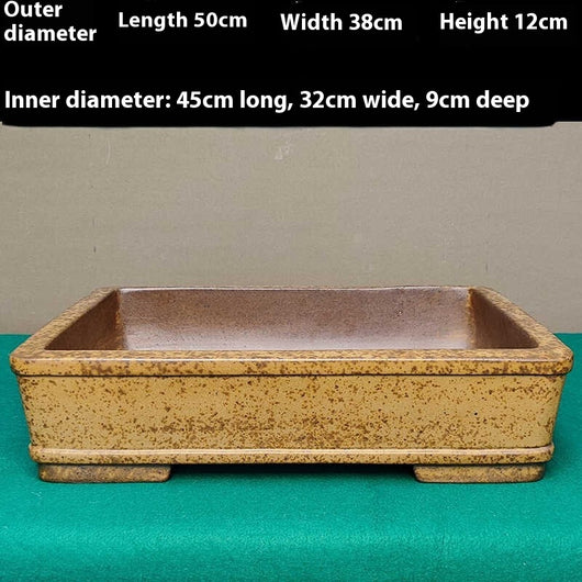 Maceta Rectangular Yixing de Cerámica Zisha Fina - Diseño Minimalista - Image 10