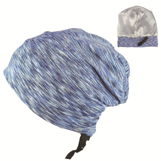Gorro Nocturno de Satén Doble Capa para Hombre - Image 3