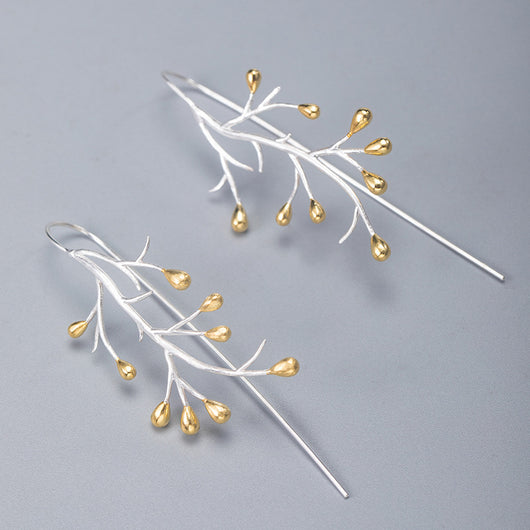 Aretes Étnicos Rama Artesanal - Image 7