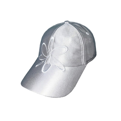 Gorra Tipo Visera con Bordado en Plata - Image 5