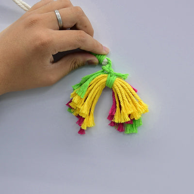 Hamaca de Algodón con Ventosas para Pared - Image 3