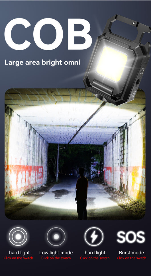 Linterna LED Recargable Ultra Brillante Portátil para Exterior - Image 6