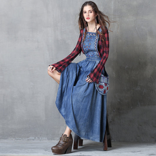 Vestido Retro Reductor de Talla Grande - Efecto Adelgazante