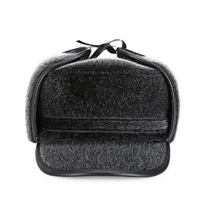 Gorro de Pato Mink para Hombre - Abrigo Otoño Invierno Adulto Mayor - Image 10