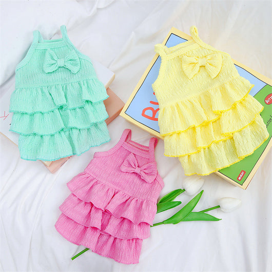 Vestido Princesa para Perros Pequeños - Falda Capas Elegante Teddy Bichon - Image 13