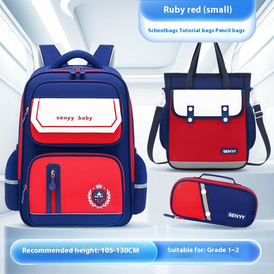 Mochila Escolar Ergonómica con Protección de Columna y Tela Impermeable - Image 47