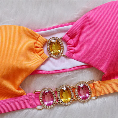 Bikini Deportivo de Cristal con Almohadillas Desmontables y Cierre Ajustable - Image 17
