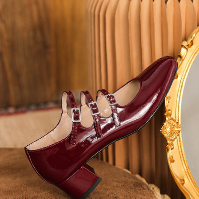Sandalias de Cuero Vintage con Estilo Clásico - Image 3