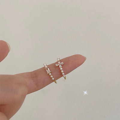 Anillo Ajustable de Perla y Circonia - Diseño Versátil - Image 6