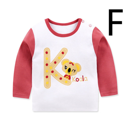 Camiseta de Algodón Manga Larga para Niños y Niñas - Image 32