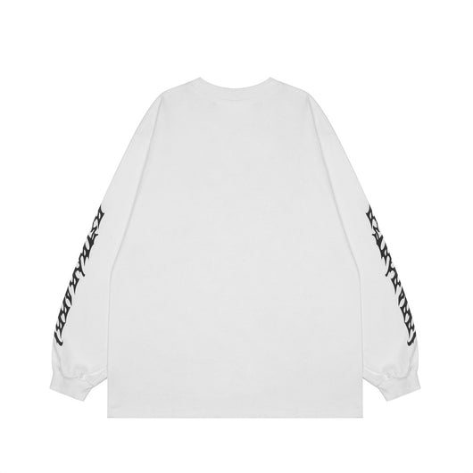 Playera de Algodón Manga Larga con Estampado de Letras para Hombre - Image 9
