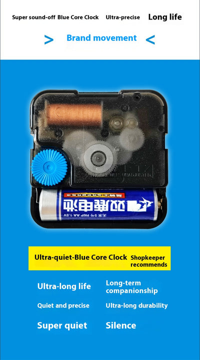 Reloj de Pared Silencioso Lujo Americano para Sala de Estar - Image 17