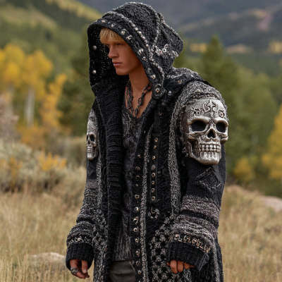 Sudadera Casual Estampada con Cierre para Hombre - Image 13