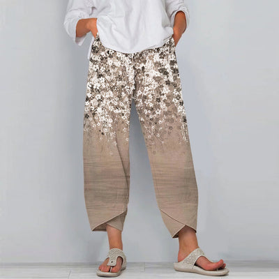 Pantalones Deportivos Casuales con Estampado Floral - Image 13