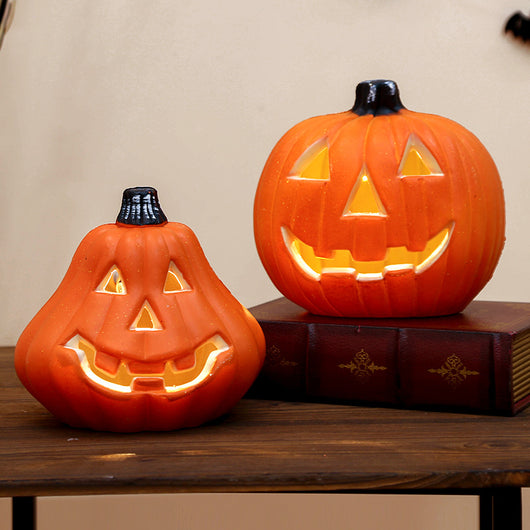 Linterna Decorativa de Calabaza Halloween para Escritorio