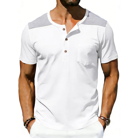 Camiseta Holgada Transpirable de Manga Corta para Hombre - Image 13