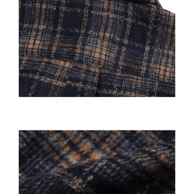Camisa de Cuadros en Lana de Manga Larga - Image 8