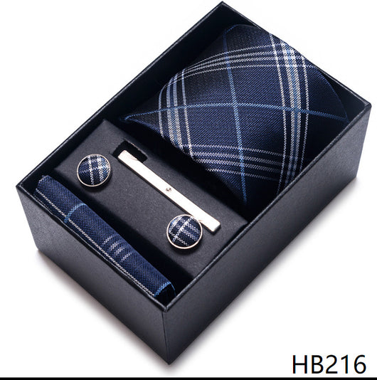 Corbata Jacquard Profesional Tejida en Trama para Negocios - Image 17