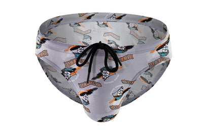 Bóxer de Baño Estampado para Hombre en Nylon - Image 9