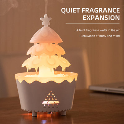 Difusor de Aceites Esenciales Árbol de la Suerte Navideño con Control Remoto - Image 3