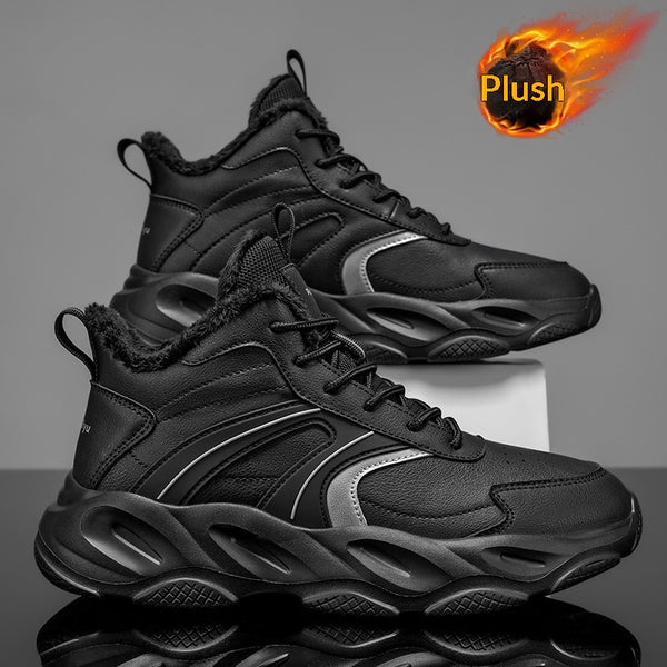 Zapatos de Algodón Gruesos para Hombre - Comodidad Casual y Deportiva