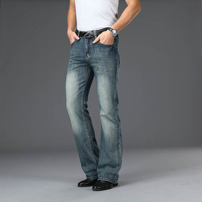 Jeans Hombre Acampanados Sueltos de Largo - Image 17