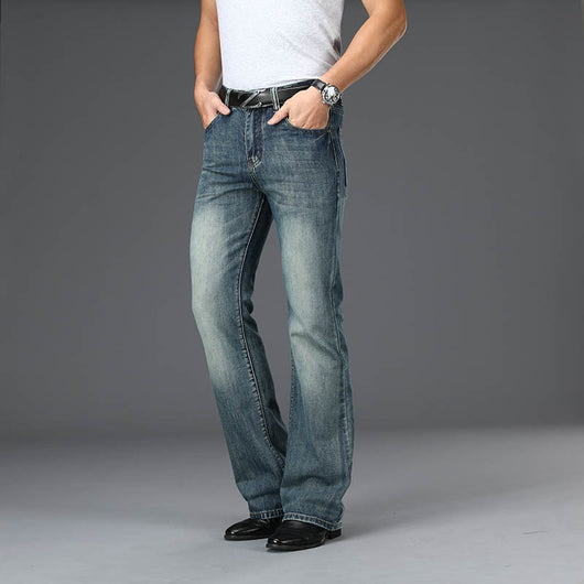 Jeans Hombre Acampanados Sueltos de Largo - Image 17