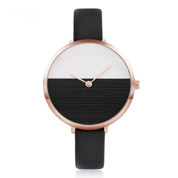 Reloj de Moda Coreano Impermeable para Mujeres - Diseño Simple y Elegante