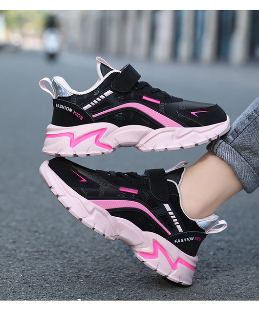 Tenis Casual Impermeables para Niñas con Cuero Resistente - Image 9