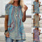 Playera Estampado Graffiti para Mujer - Cuello Redondo Manga Corta