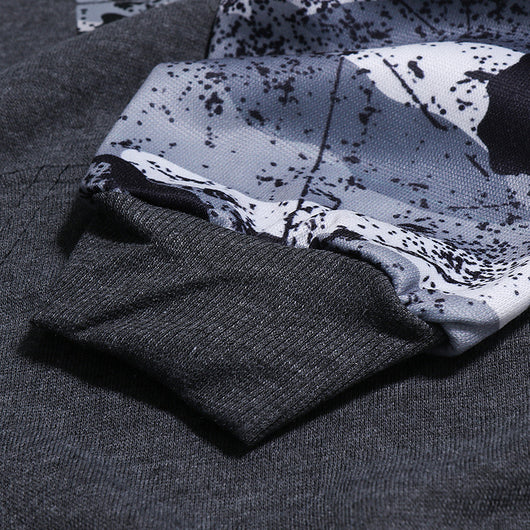 Sudadera de Manga Larga con Estampado Camuflaje para Hombre - Image 15