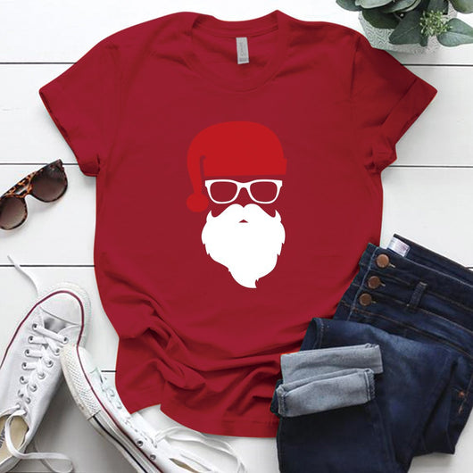 Playera Navideña con Estampado Creativo para Mujer - Image 5