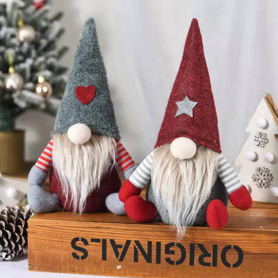 Adorno Navideño Duende Anciano sin Rostro - Decoración Creativa - Image 5
