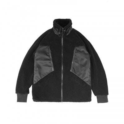 Chaqueta Sherpa con Cuello Alto y Bolsillos Laterales - Image 3