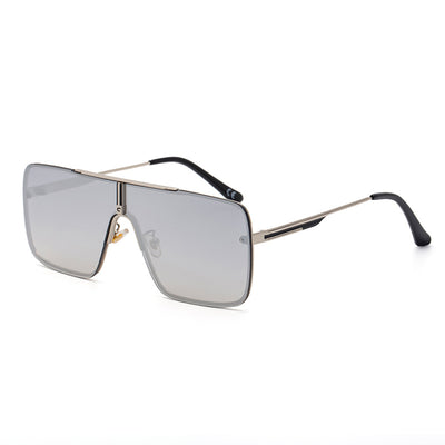 Gafas de Sol Cuadradas Metálicas Grandes para Hombre - Image 4