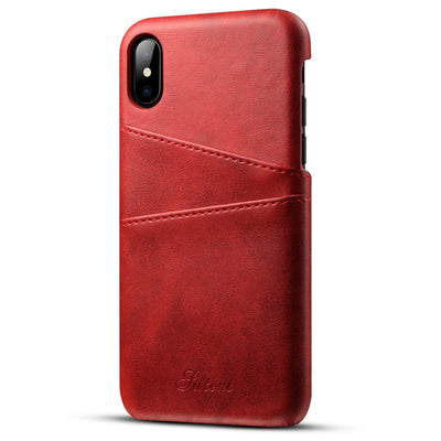 Funda de Celular Artesanal con Respaldo de Cuero Sintético - Image 4