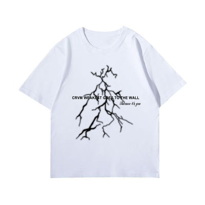 Camiseta Corta Estampado Rayo para Hombre - Image 8