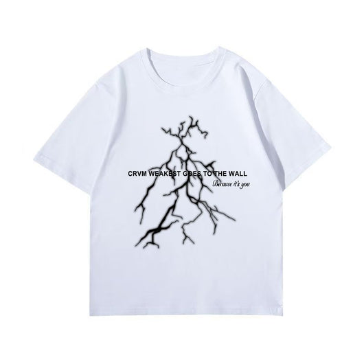 Camiseta Corta Estampado Rayo para Hombre - Image 8