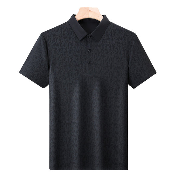 Playera Ejecutiva de Manga Corta Transpirable para Hombre