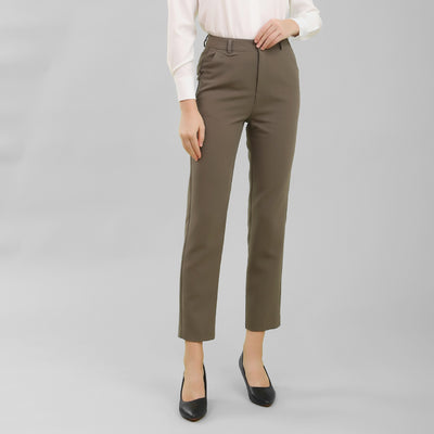 Pantalón de Vestir Profesional Mujer Grosor Medio