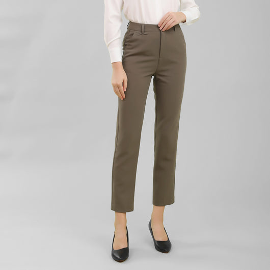 Pantalón de Vestir Profesional Mujer Grosor Medio