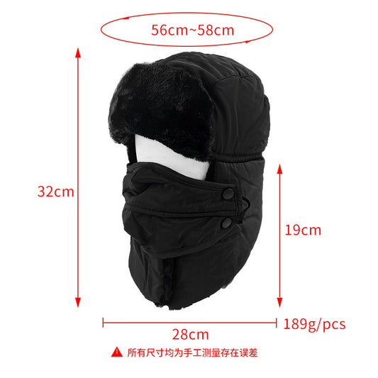 Gorro Térmico Lei Feng con Forro Polar Grueso y Protección de Oídos - Image 2